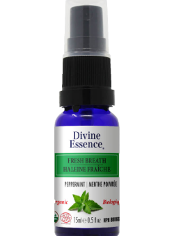 Divine essence - fresh breath (peppermint, organic) - 15 ml For Cheap