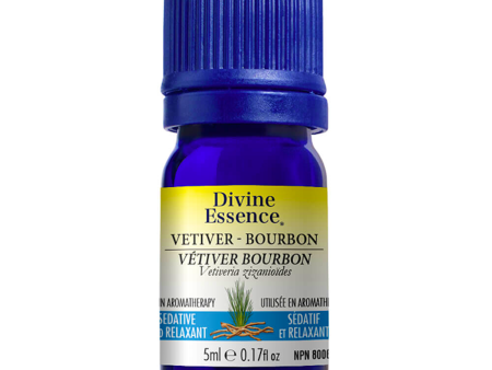 Divine essence - vetiver bourbon - 5 ml Discount