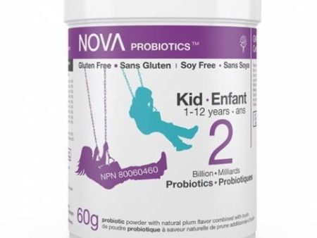 Nova probiotics - kids (1 to 12 yrs) 2b - 60g Cheap