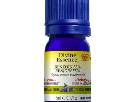 Divine essence - 
benzoin (tincture) 55% organic - 5 ml Supply