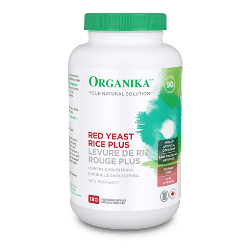 Organika - red yeast rice plus - 180 vcaps Online now