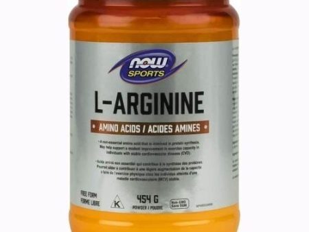 Now - l-arginine pure powder - 454g Hot on Sale