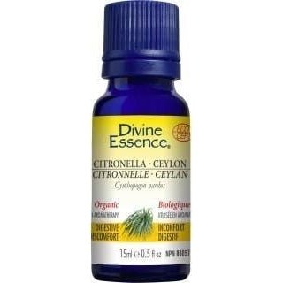 Divine essence - ceylon citronella organic - 15 ml Online now