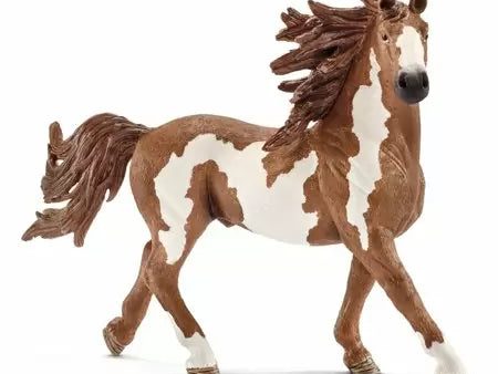 Schleich Pinto Stallion Model - Farm Life Horse Online Hot Sale