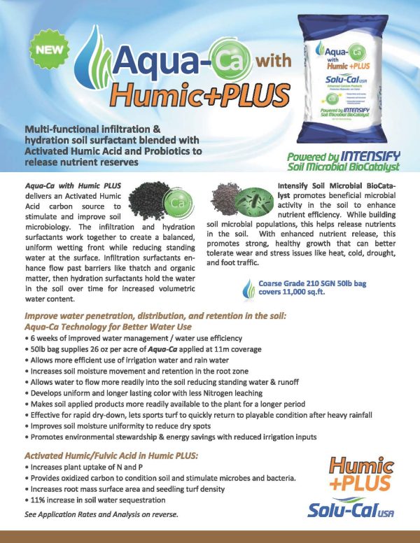 Aqua-Ca with Humic PLUS Soil Surfactant For Cheap