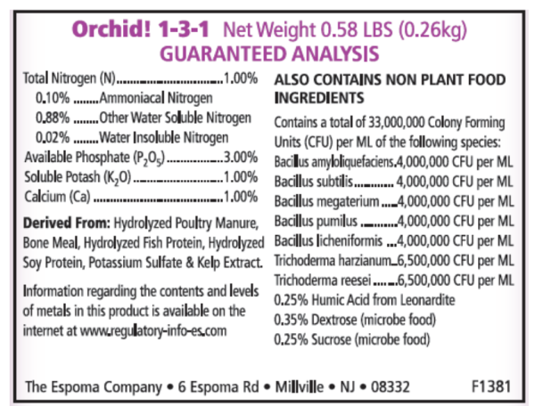 Espoma Orchid! Discount