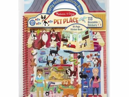 Melissa & Doug Pet Shop Puffy Sticker Play Set For Sale