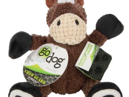 GoDog Checker Sitting Horse Dog Toy Small Sale