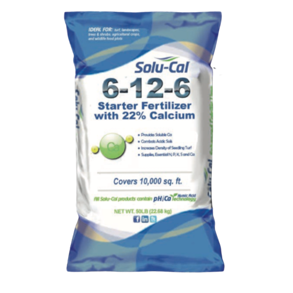 6-12-6 Solu-Cal and Aqua-Ca Starter Lawn Fertilizer Online now