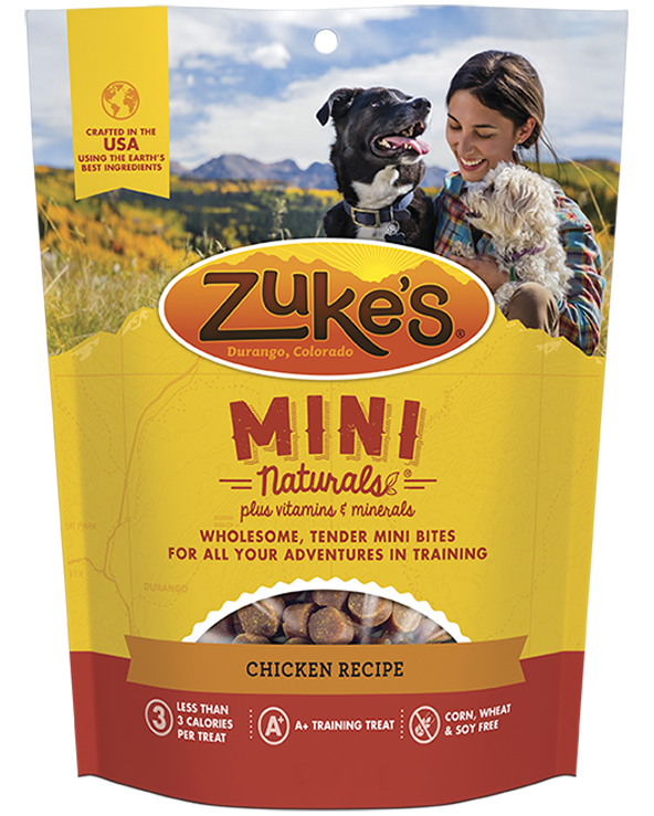 Zukes Chicken Mini Naturals Dog Treats Online now