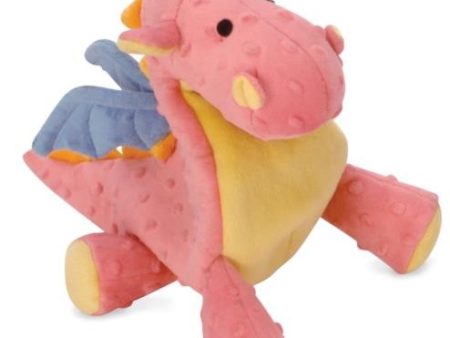 GoDog Large Coral Dragon Dog Toy Online Sale