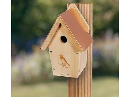 Coppertop Bluebird Bird House For Sale