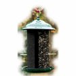 Green Metal & Mesh Bird Feeder For Cheap