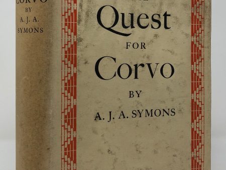 The Quest for Corvo. An Experiment in Biography. Online Hot Sale