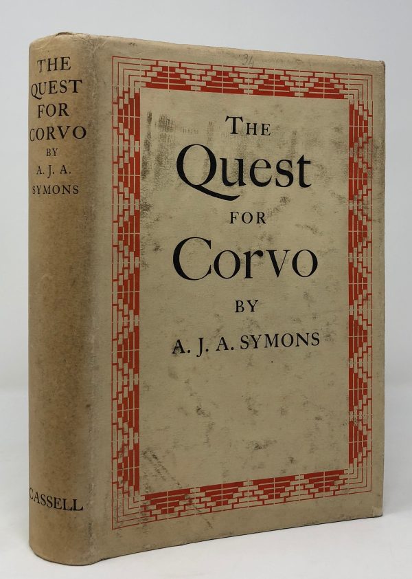 The Quest for Corvo. An Experiment in Biography. Online Hot Sale