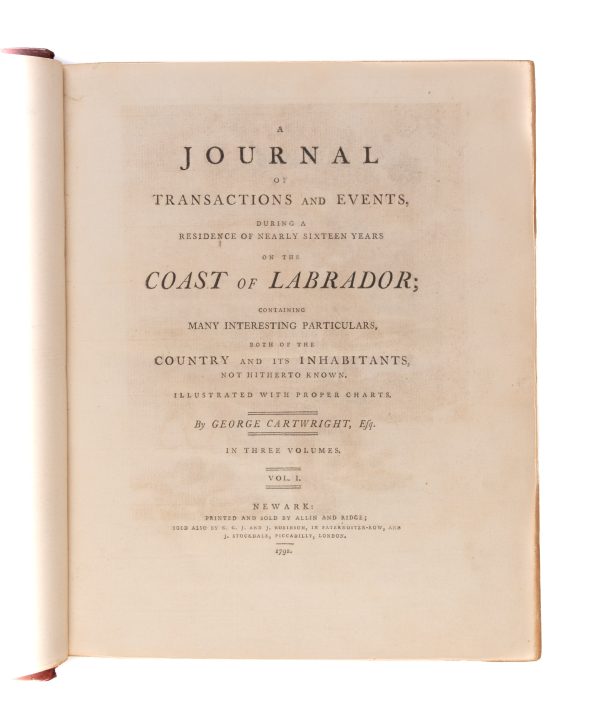 A Journal of Transactions and Events During a Residence of Nearly Sixteen Years on the Coast of Labrador; Containing Many Interesting Particulars, Both of the Country and its Inhabitants, not Hitherto Known. Online