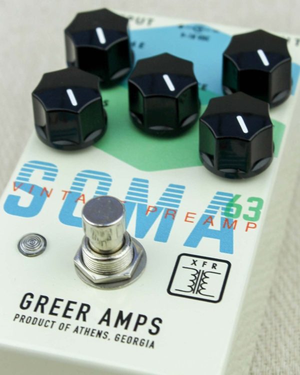 Greer Amps Soma 63 Vintage Preamp FX Pedal Online Hot Sale