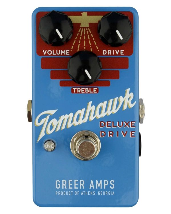 Greer Amps Tomahawk Deluxe Drive FX Pedal Online now