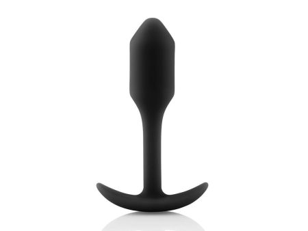 B-Vibe Snug Plug 1 Small - Black For Sale