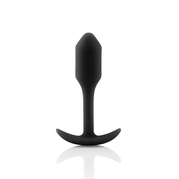 B-Vibe Snug Plug 1 Small - Black For Sale