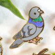 Rock Pigeon Enamel Pin Hot on Sale