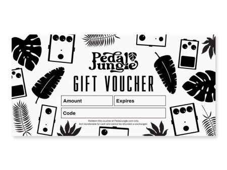 Pedal Jungle Physical Gift Voucher Add-On Cheap