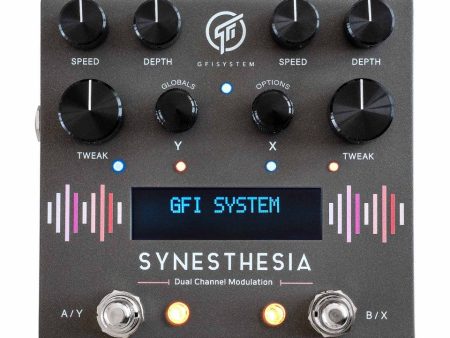 GFI System Synesthesia Stereo Modulation FX Pedal Sale