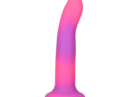 Addiction Glow-in-the-Dark Rave Dil 8  - Pink Purple For Sale