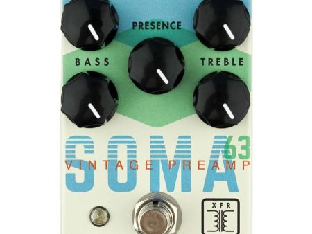 Greer Amps Soma 63 Vintage Preamp FX Pedal Online Hot Sale