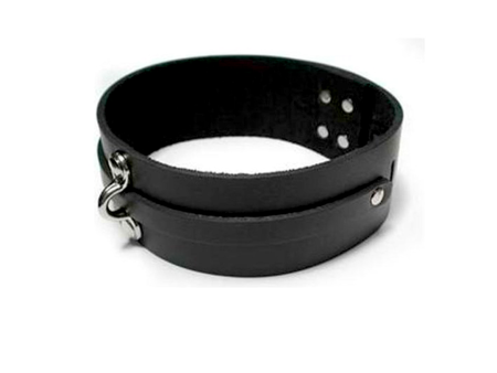 Leather Collar - Black Online now