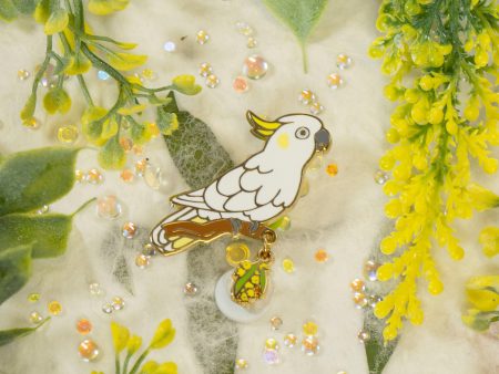 Yellow-Crested Cockatoo Pin Online