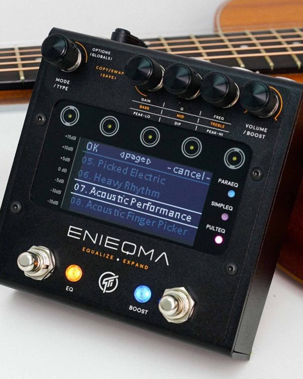 GFI System Enieqma Advanced Equalizer FX Pedal Fashion