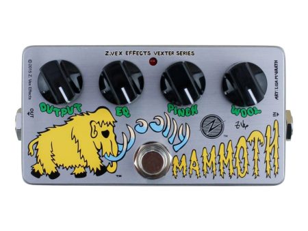 ZVEX Effects Woolly Mammoth Vexter Series Bass Fuzz FX Pedal Discount