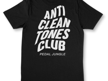 Anti Clean Tones Club Organic Vegan T-shirt Black Online Sale