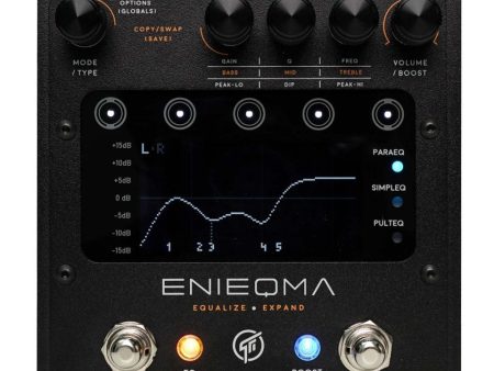 GFI System Enieqma Advanced Equalizer FX Pedal Fashion