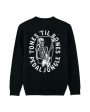 Tones  Til Bones Organic Vegan Sweatshirt Black Fashion