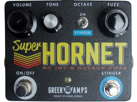 Greer Amps Super Hornet Octave Fuzz FX Pedal For Sale